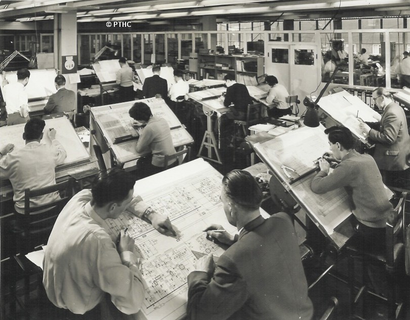 General view of drawing office